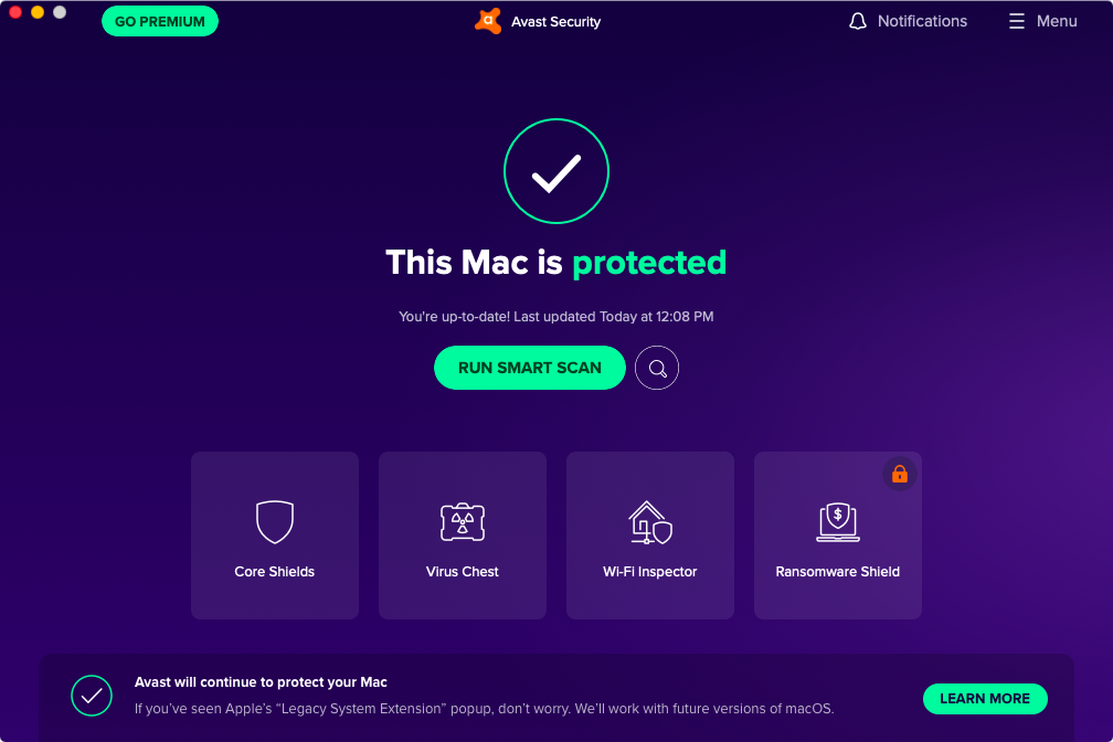does mac for avast cover iphone